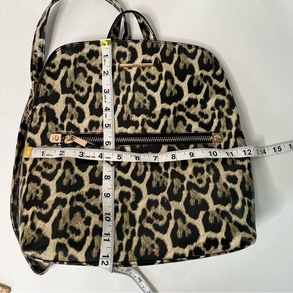 Aldo Cuveth Medium Size Leopard Print Backpack Purse main image 11